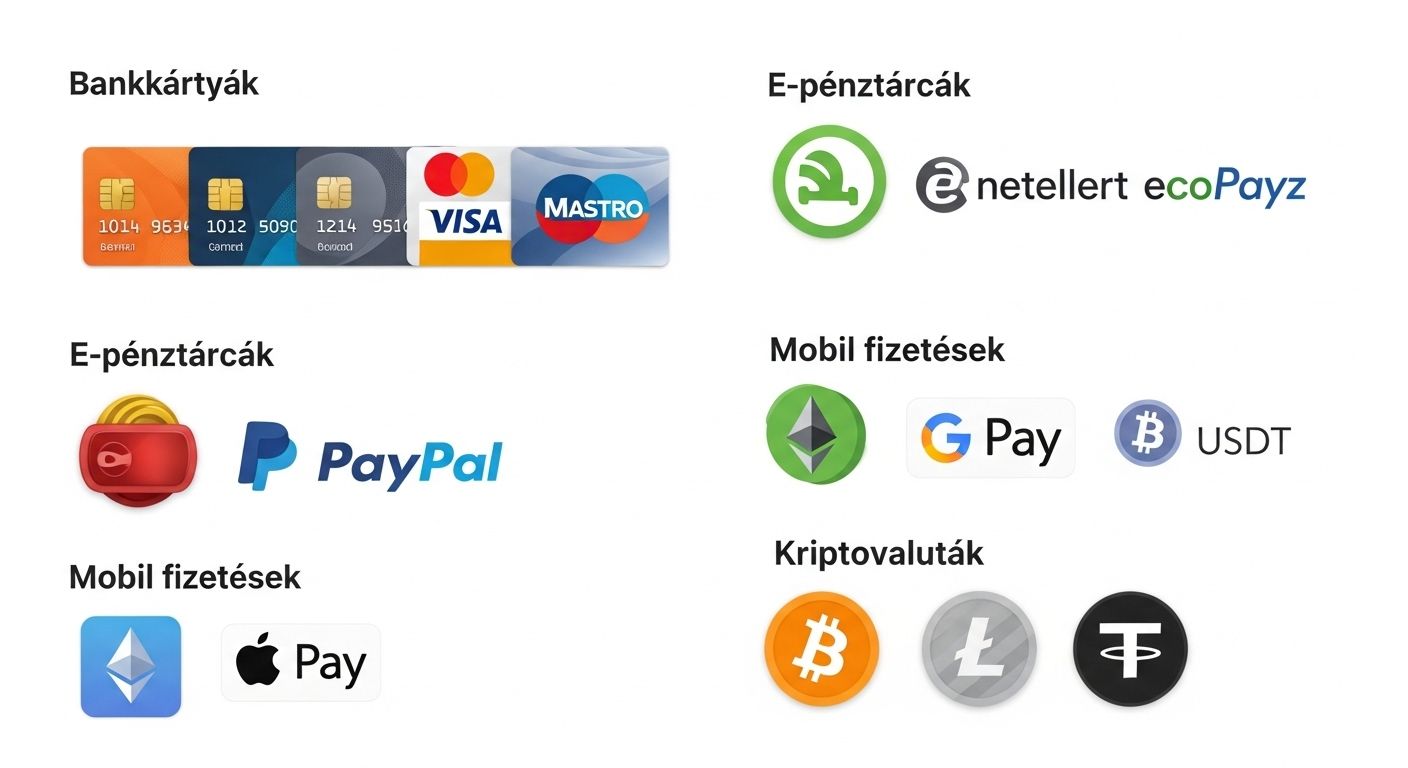 Elérhető befizetési módok secure casino transactions