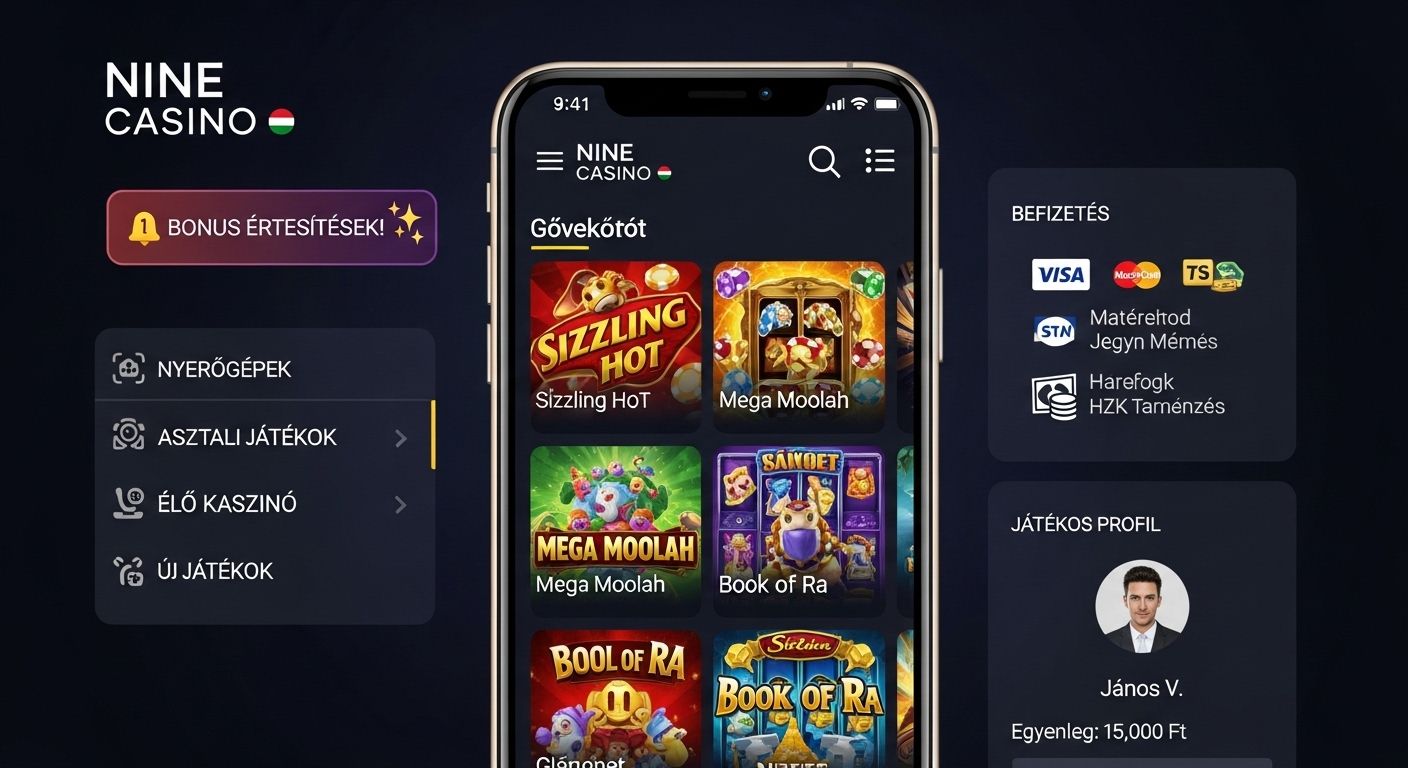 Jellemzők és funkcionalitás casino app Android