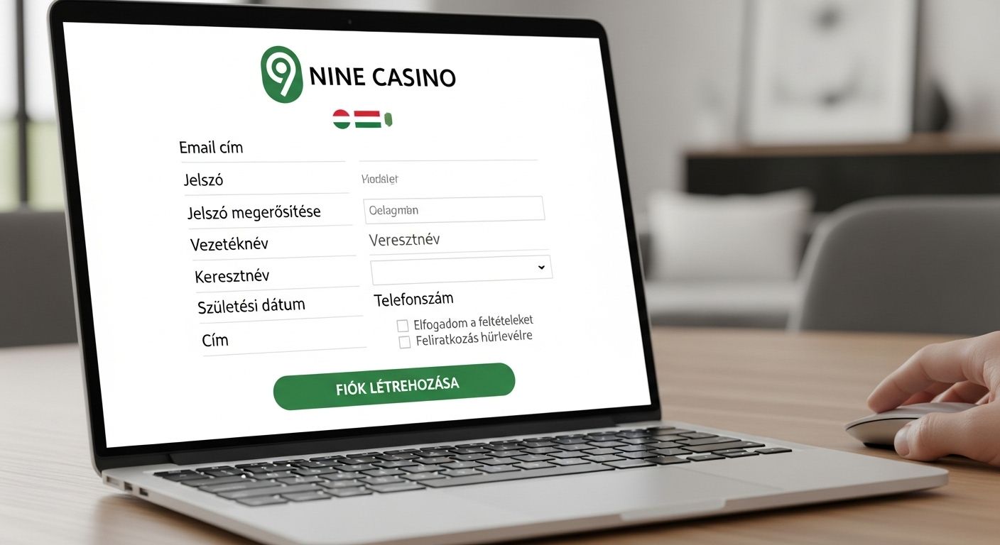 Hogyan regisztrálj casino account setup
